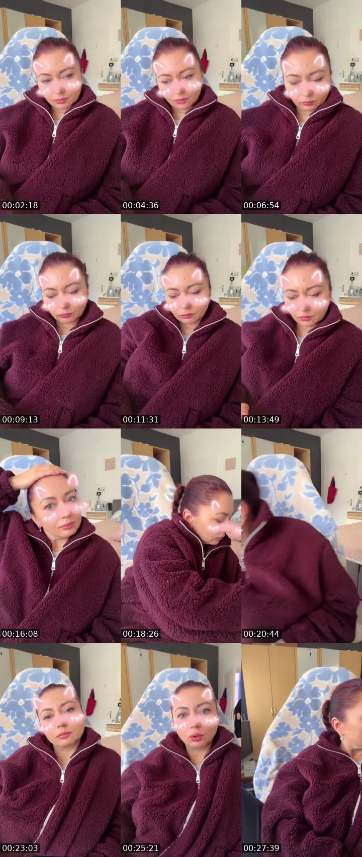 Contact-sheet preview of NICKA🌍FORTUNA🇺🇦's Liveme recording