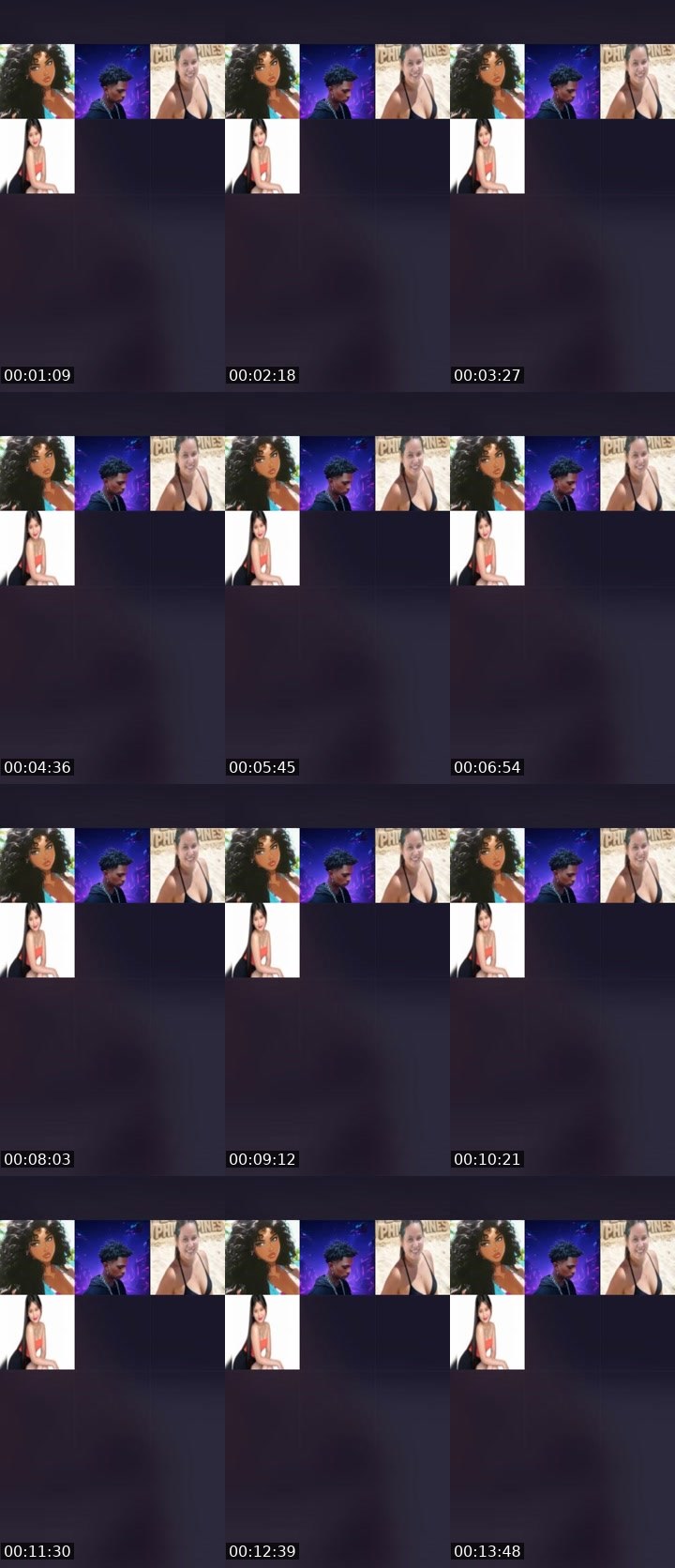 Contact-sheet preview of ԵɑʍҽӀɑ❀ 😾's Liveme recording