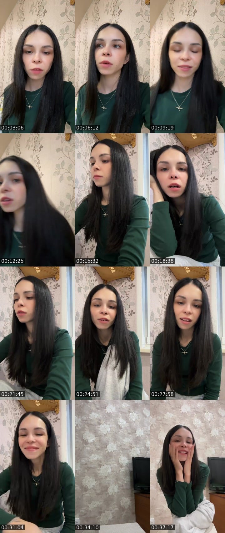 Contact-sheet preview of KIRA💘's Liveme recording