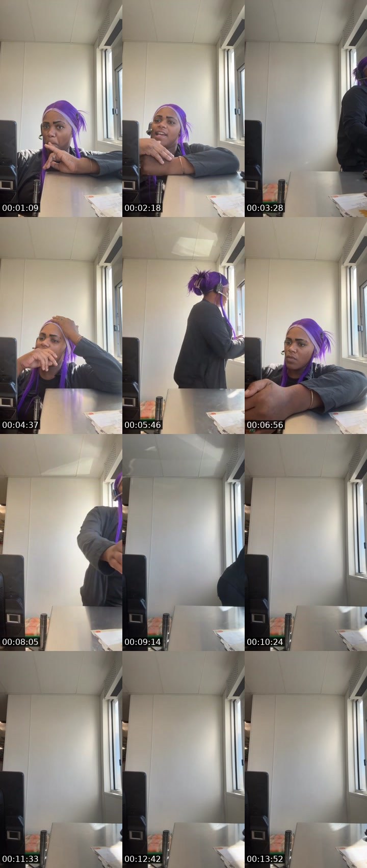 Contact-sheet preview of Solo Shay's Liveme recording