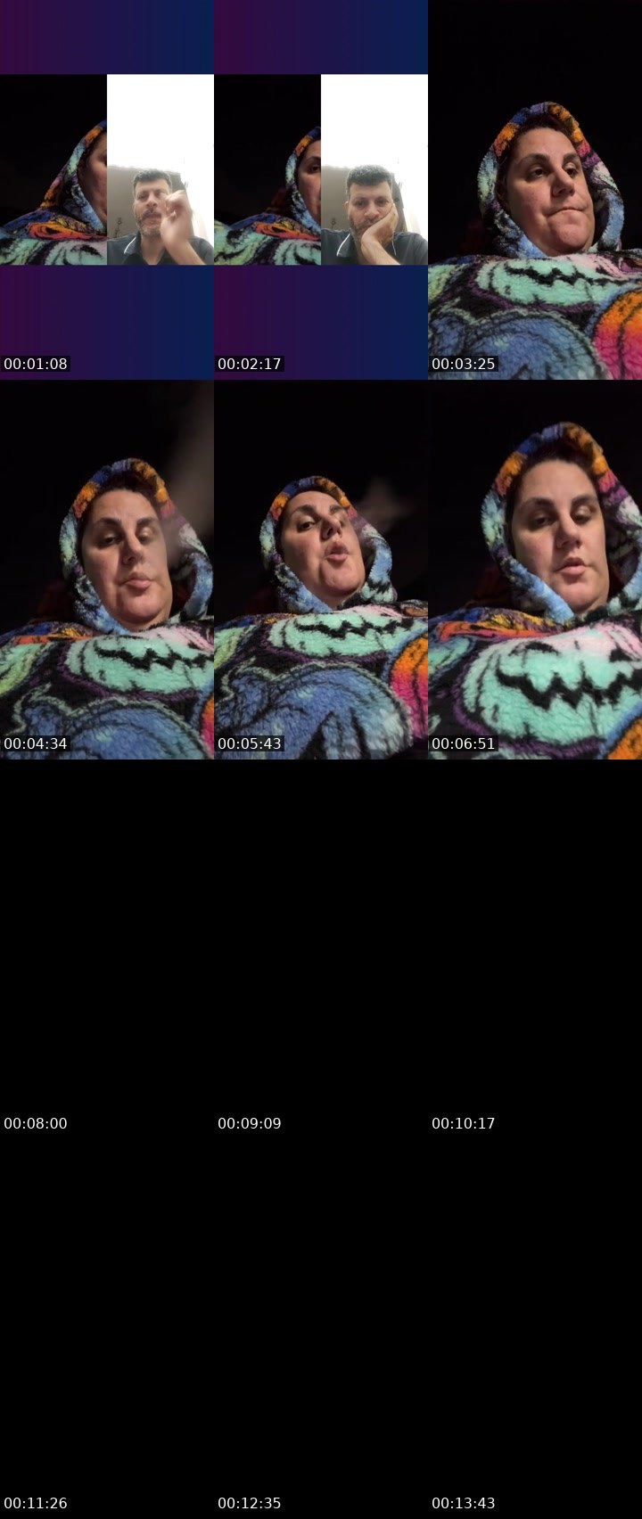 Contact-sheet preview of 💜🐾Radz💚🐾's Liveme recording