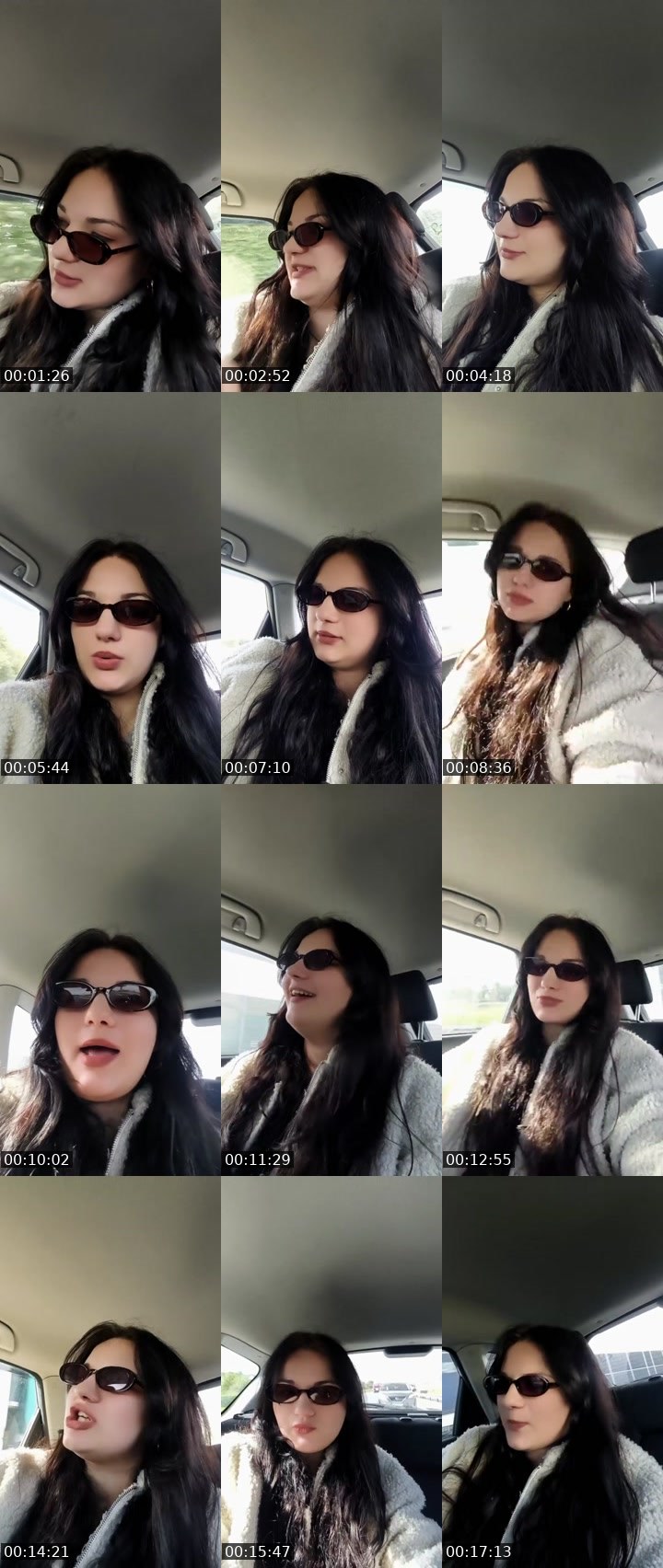 Contact-sheet preview of Анастасія's Liveme recording