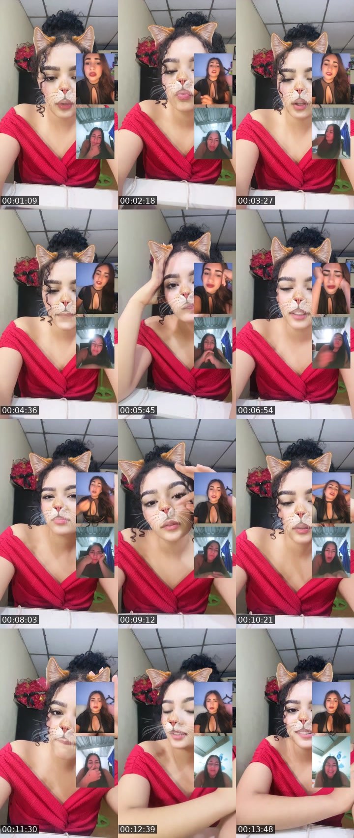 Contact-sheet preview of 🌐Karen3🔥🌪️'s Liveme recording