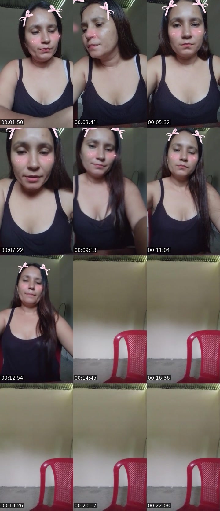 Contact-sheet preview of 🐝⃤𝓛𝓾✨'s Liveme recording
