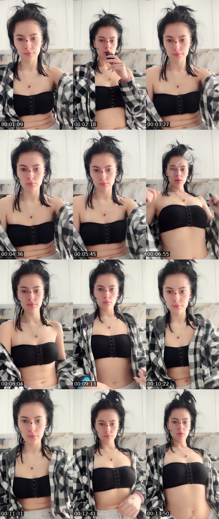 Contact-sheet preview of Natti😈's Liveme recording