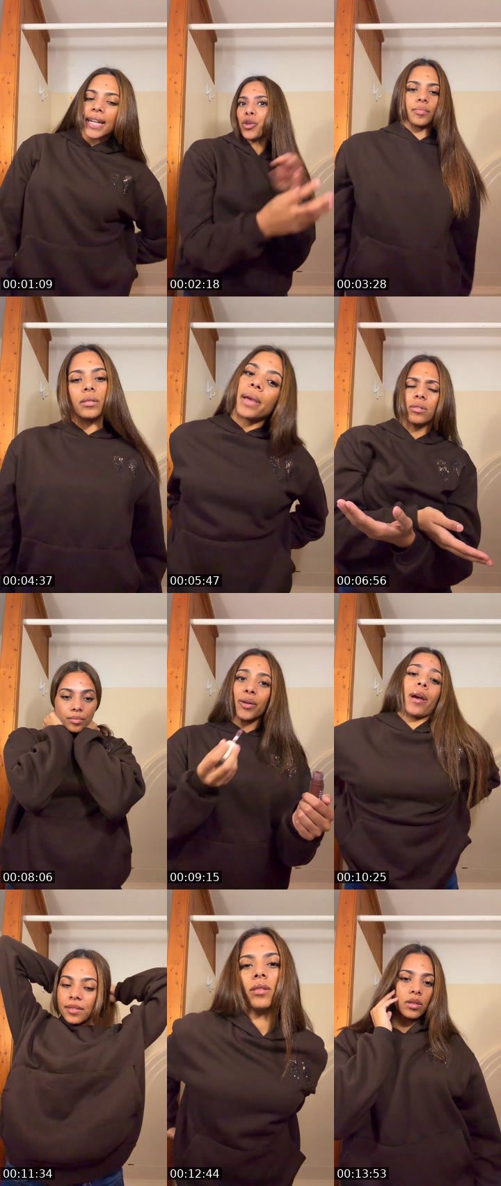 Contact-sheet preview of 🥰Rina's Liveme recording