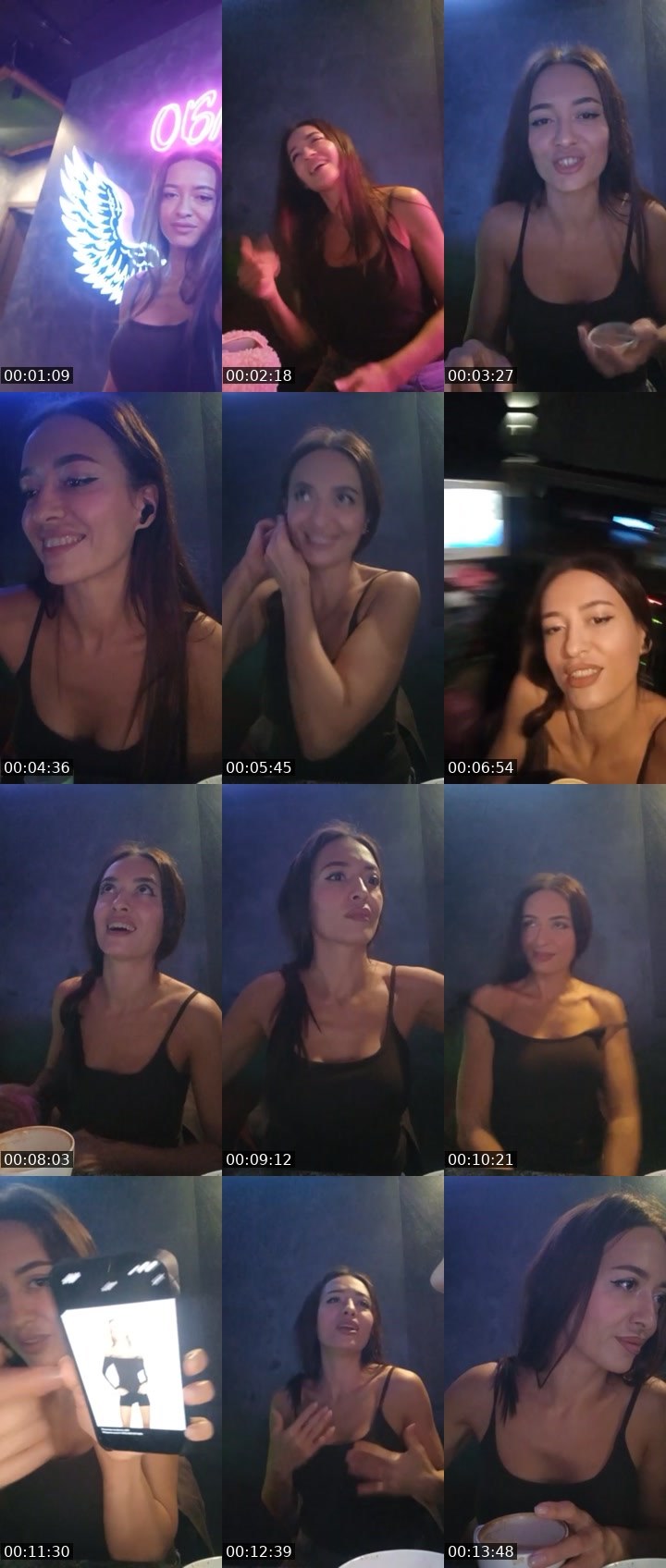 Contact-sheet preview of MMarishka's Liveme recording