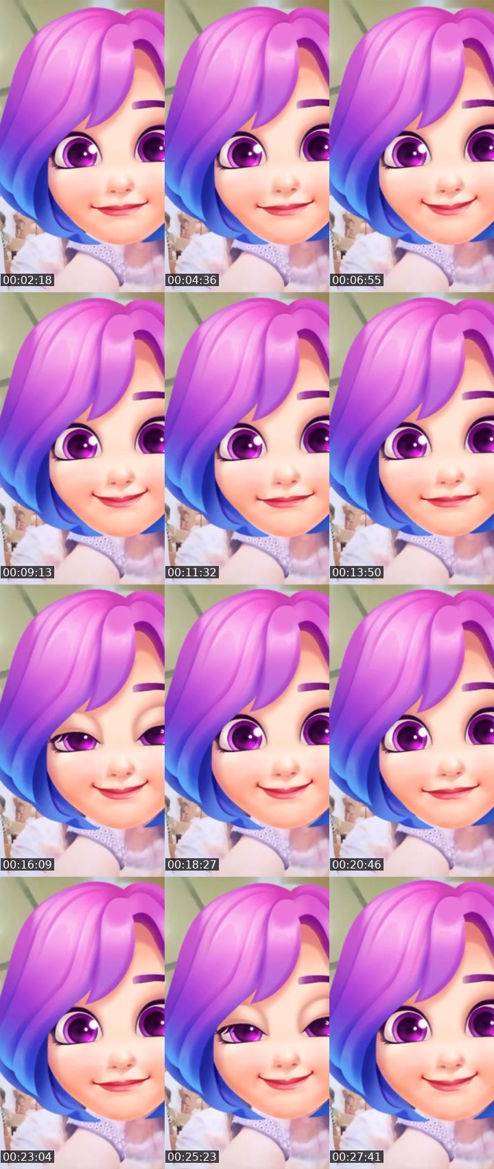 Contact-sheet preview of 👸Namey🐝's Liveme recording