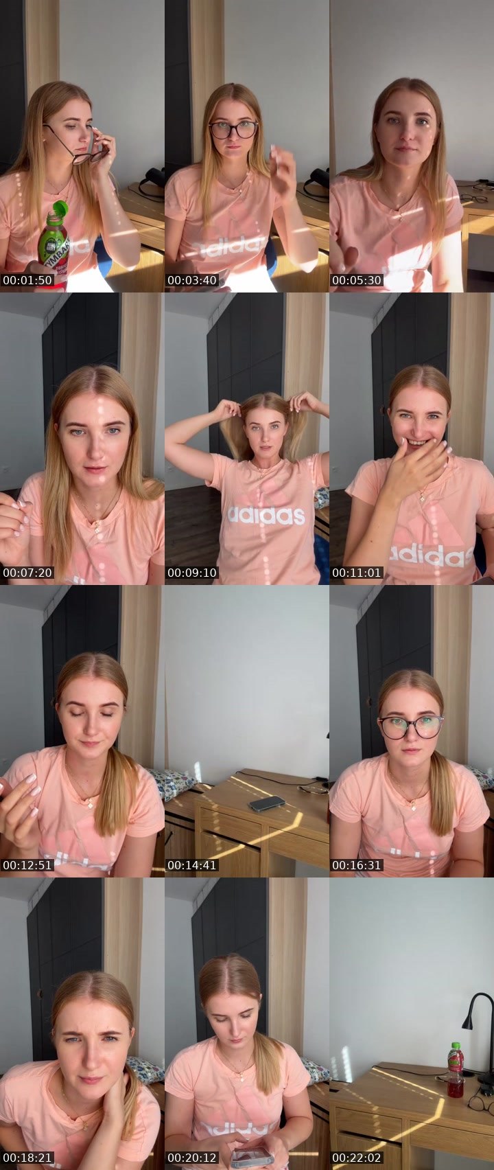 Contact-sheet preview of Anastation's Liveme recording