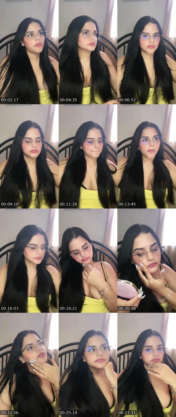 Contact-sheet preview of 𝓝𝓪𝓷𝓲𝓽𝓪2k🌸🧸's Liveme recording