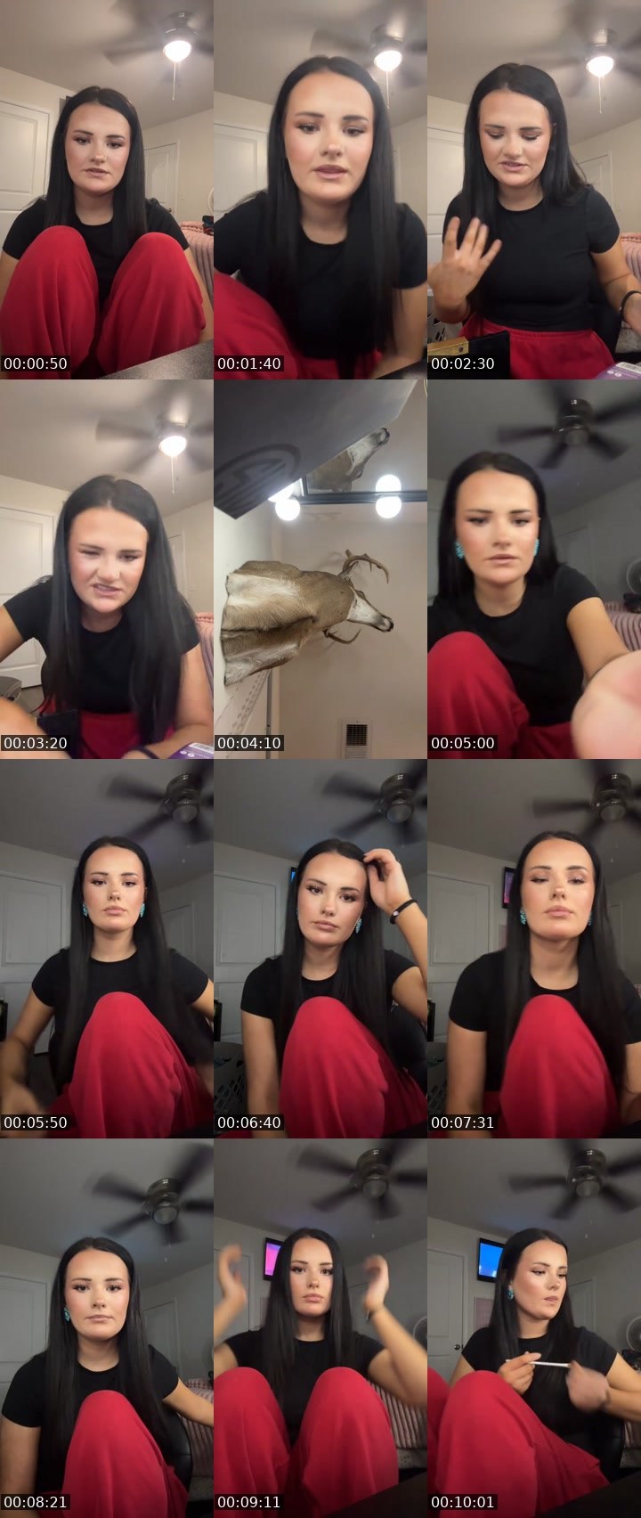 Contact-sheet preview of Queeffqueenn's Liveme recording