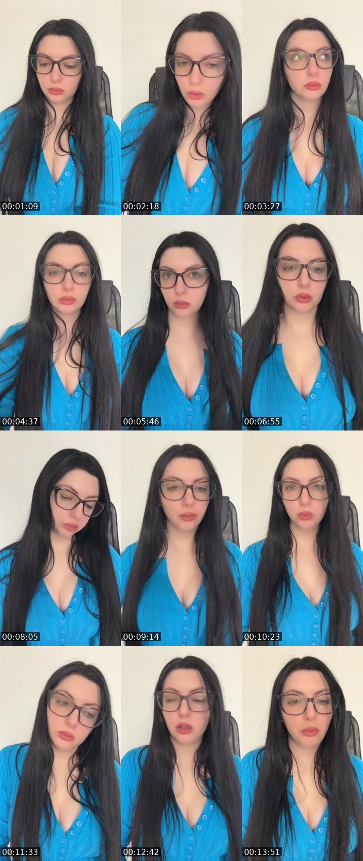 Contact-sheet preview of 💋Alena💋's Liveme recording