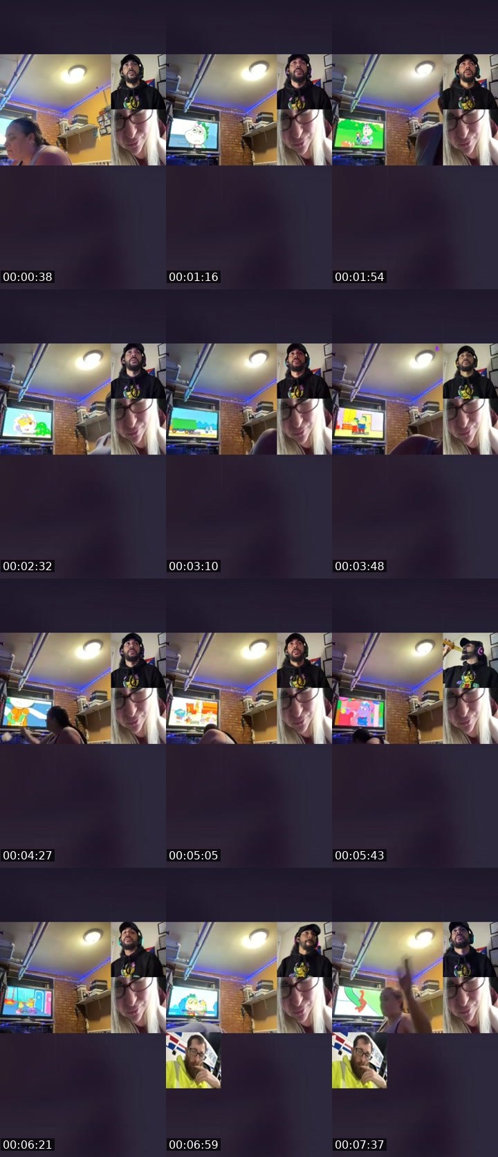 Contact-sheet preview of 🍓J0Y🍓's Liveme recording