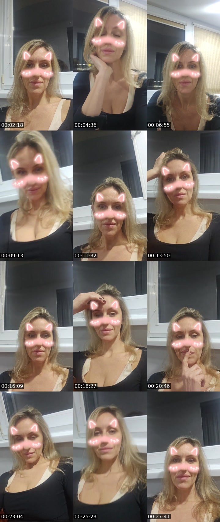 Contact-sheet preview of SoftStepsLiveHi 💕's Liveme recording