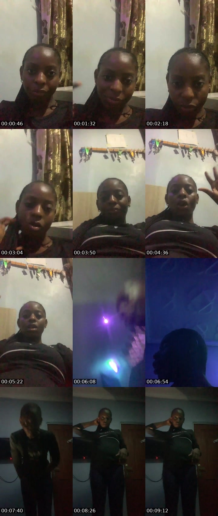 Contact-sheet preview of Sweet love's Liveme recording