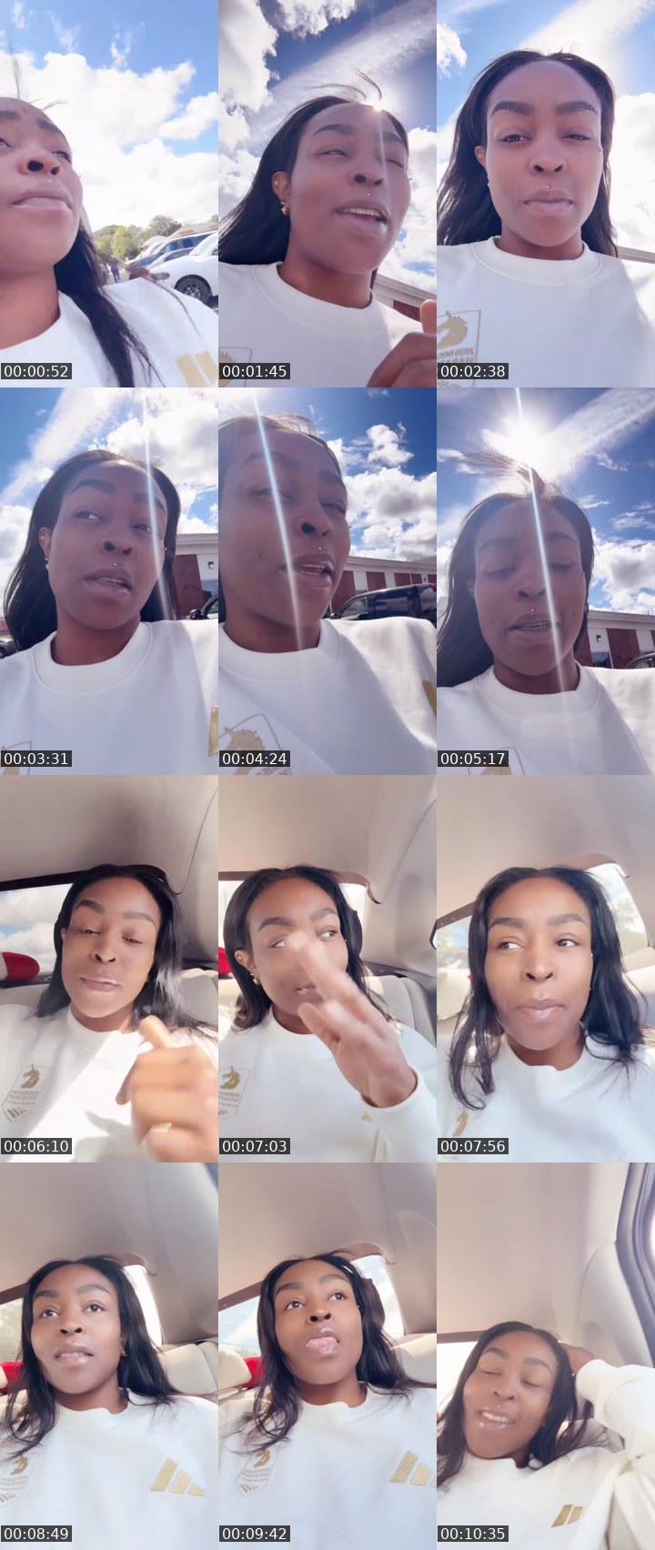 Contact-sheet preview of Mèchelle2.0's Liveme recording