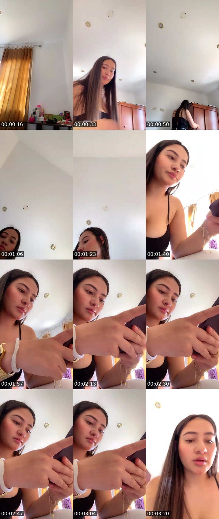 Contact-sheet preview of 8k🙏🏽❤️Cleopatra🪐's Liveme recording