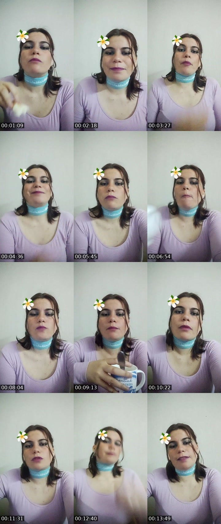 Contact-sheet preview of Maaarrr's Liveme recording