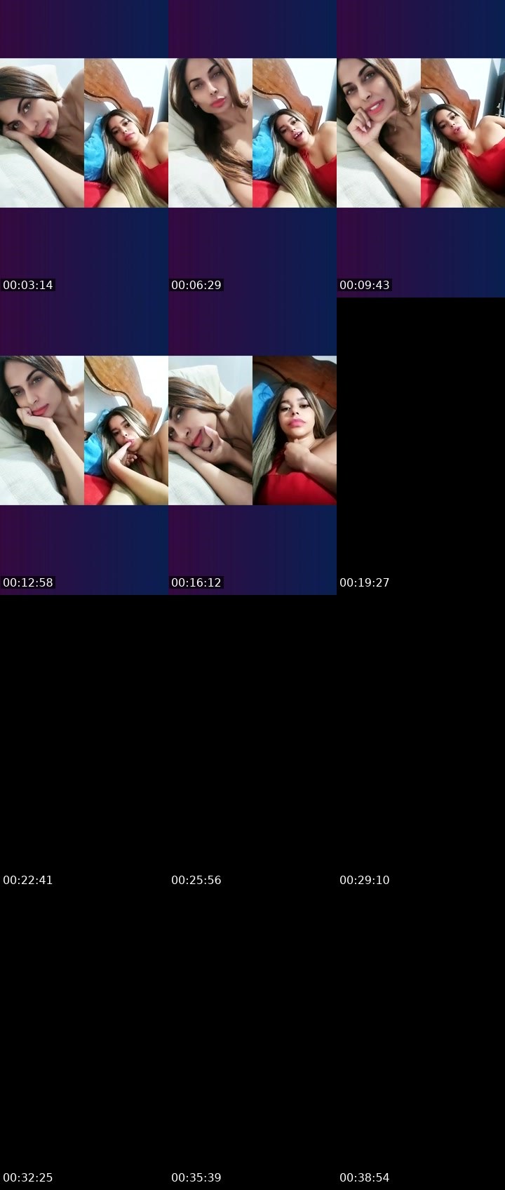 Contact-sheet preview of Maeva 🥂's Liveme recording