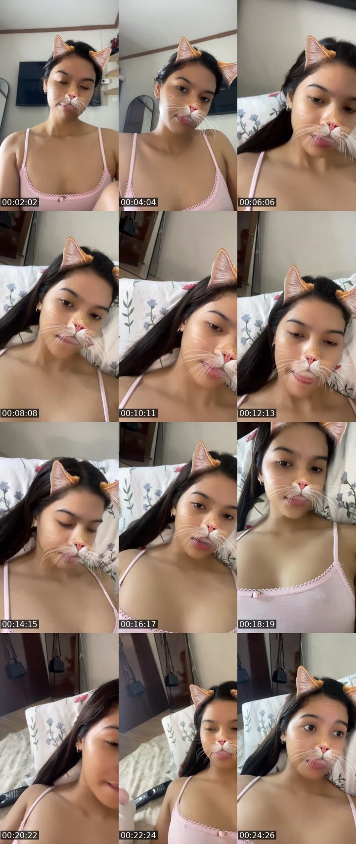 Contact-sheet preview of ᵗⁱⁿʸᵃˡˡⁱᵉ's Liveme recording