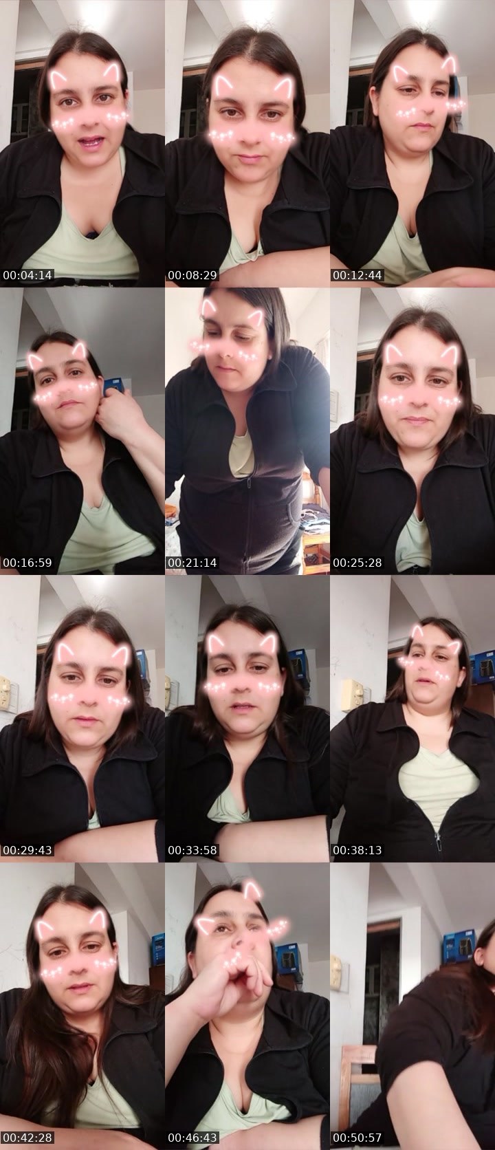 Contact-sheet preview of Kliser ☁️'s Liveme recording
