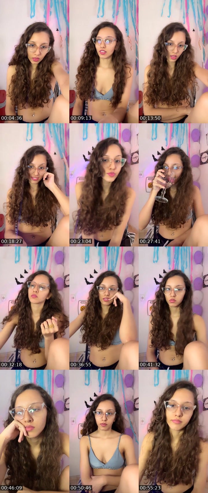 Contact-sheet preview of Baby Light💖💸's Liveme recording