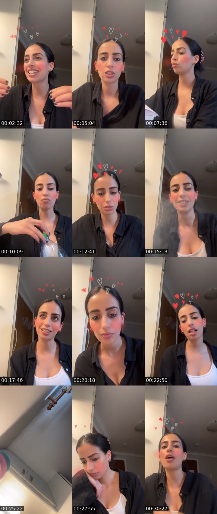 Contact-sheet preview of 𝐌𝐘𝐒𝐓𝐄𝐑𝐘 🐝's Liveme recording