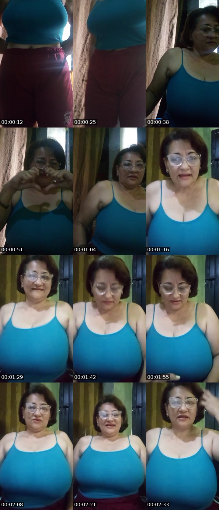 Contact-sheet preview of 🌋 Francy bella's Liveme recording