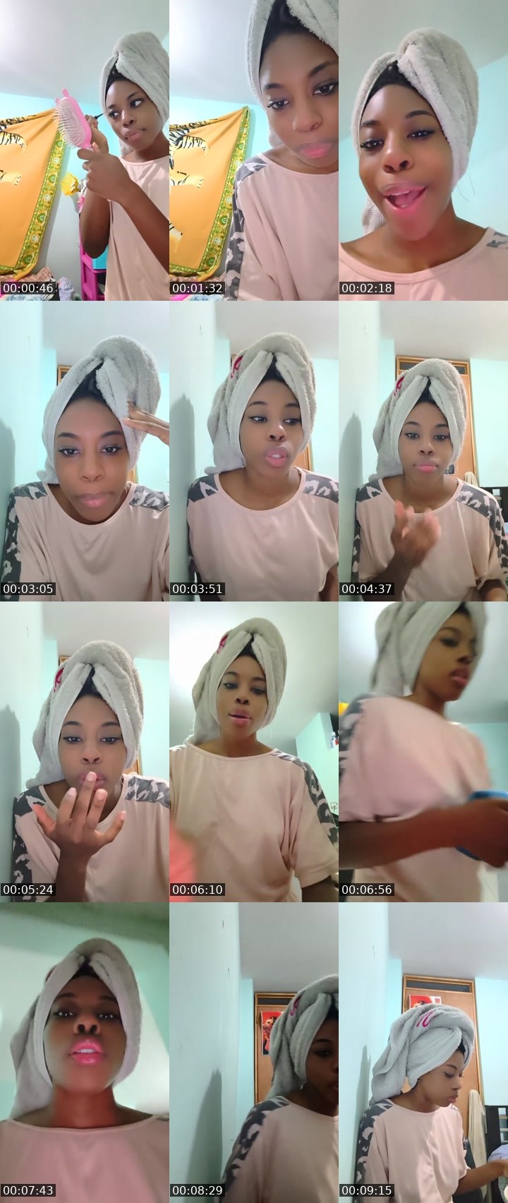 Contact-sheet preview of Paolita B🐈‍⬛'s Liveme recording