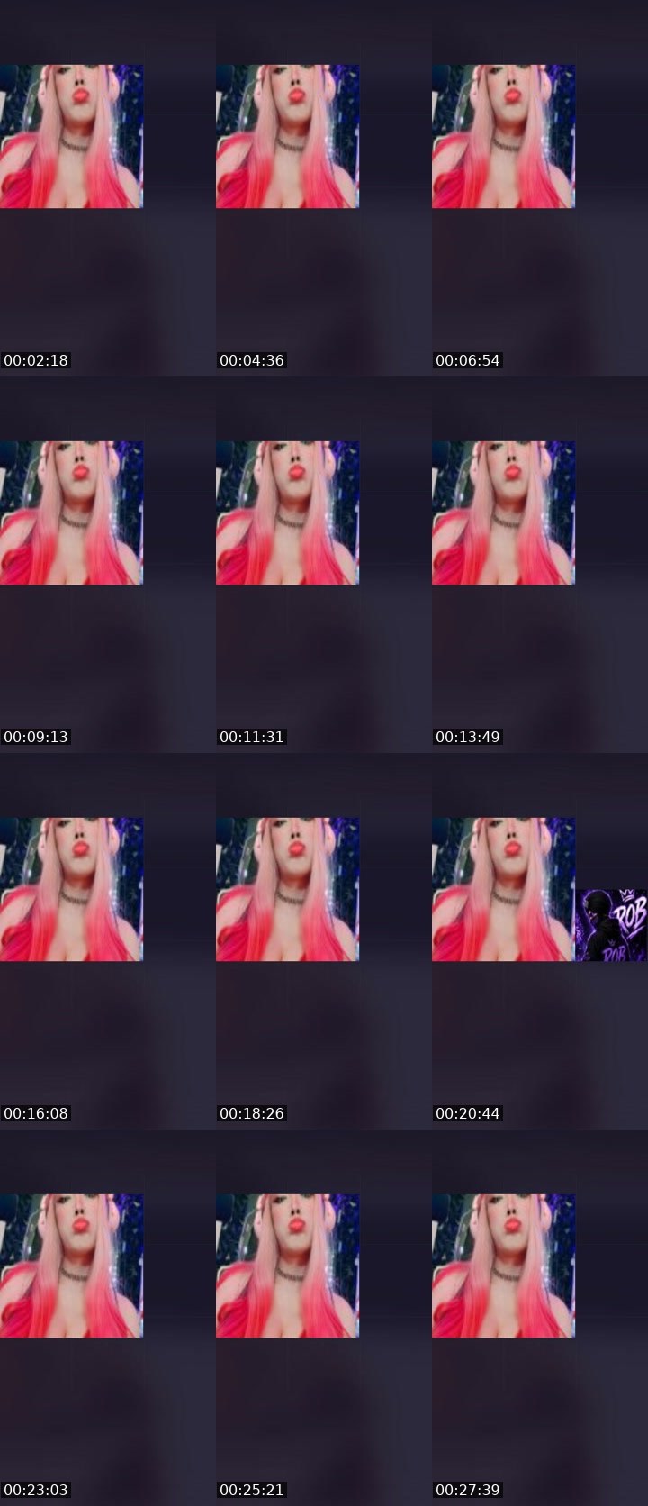 Contact-sheet preview of ☝🏻♥️Babyice143's Liveme recording