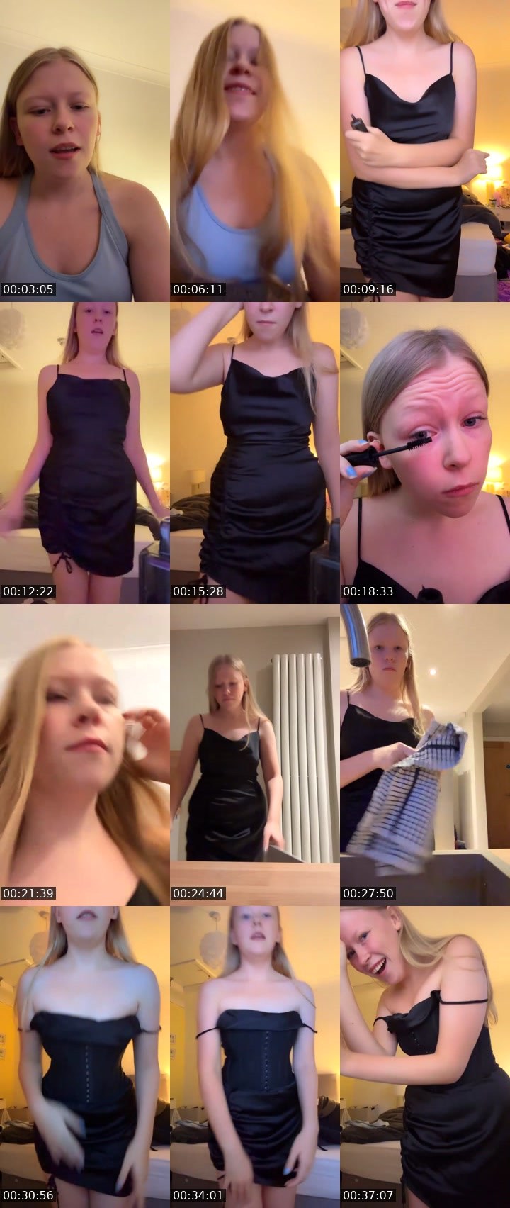 Contact-sheet preview of ⭕️G_ GemmaB's Liveme recording
