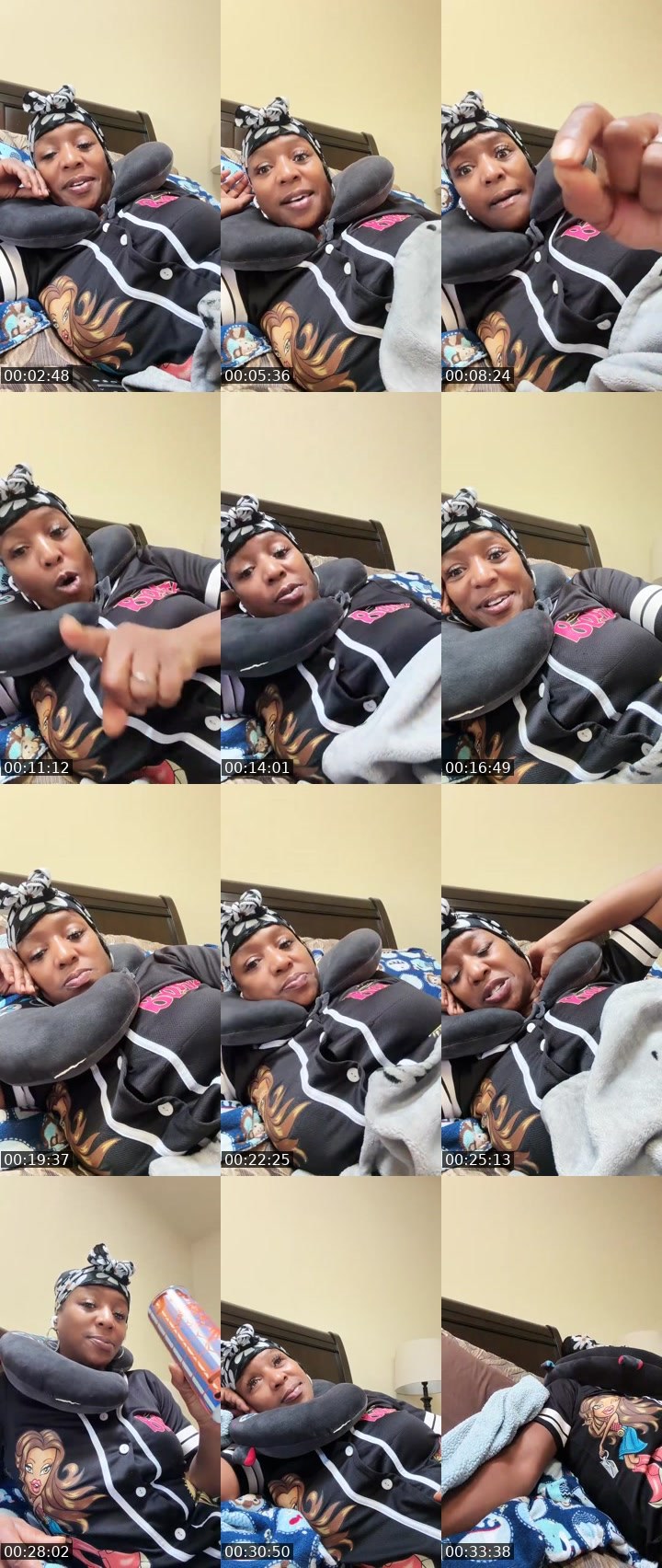 Contact-sheet preview of KissMyCrown👻4G💨💨's Liveme recording