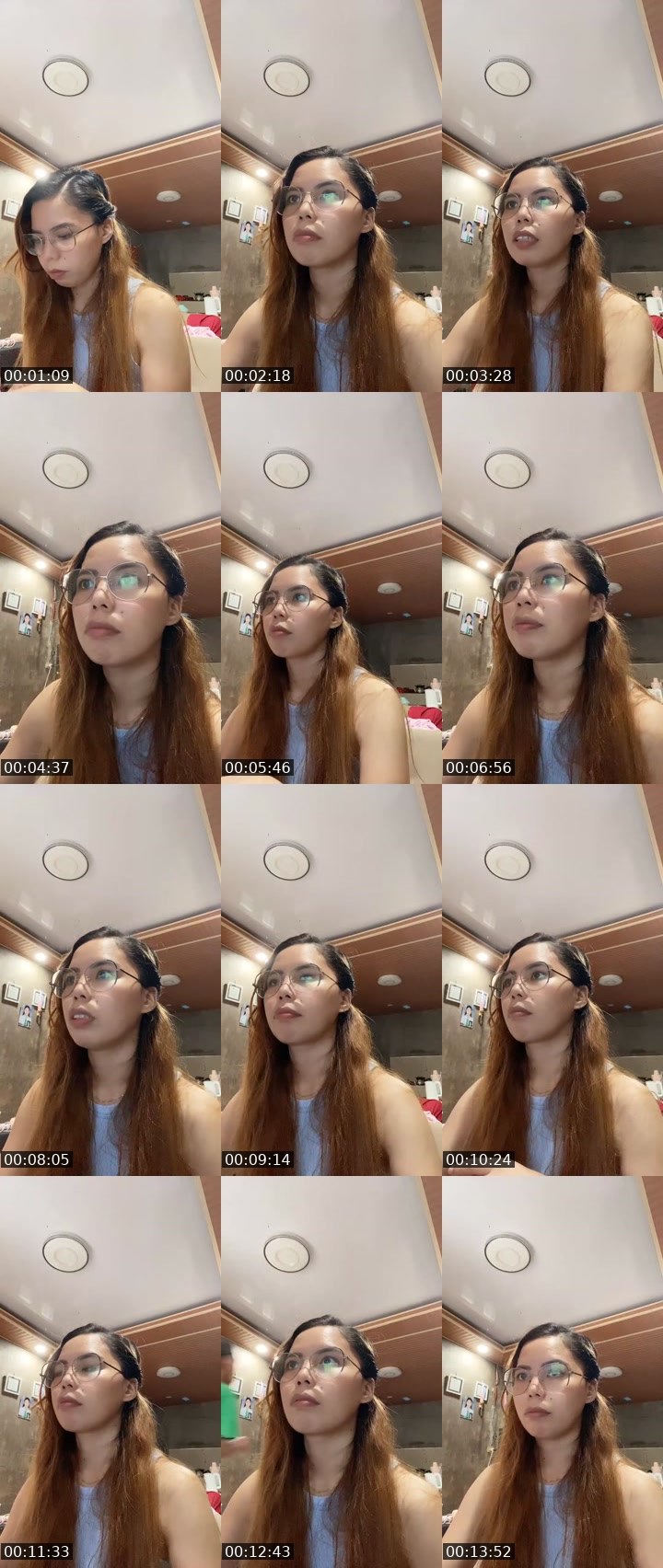 Contact-sheet preview of 💎ᴰᴮ Kaia's Liveme recording