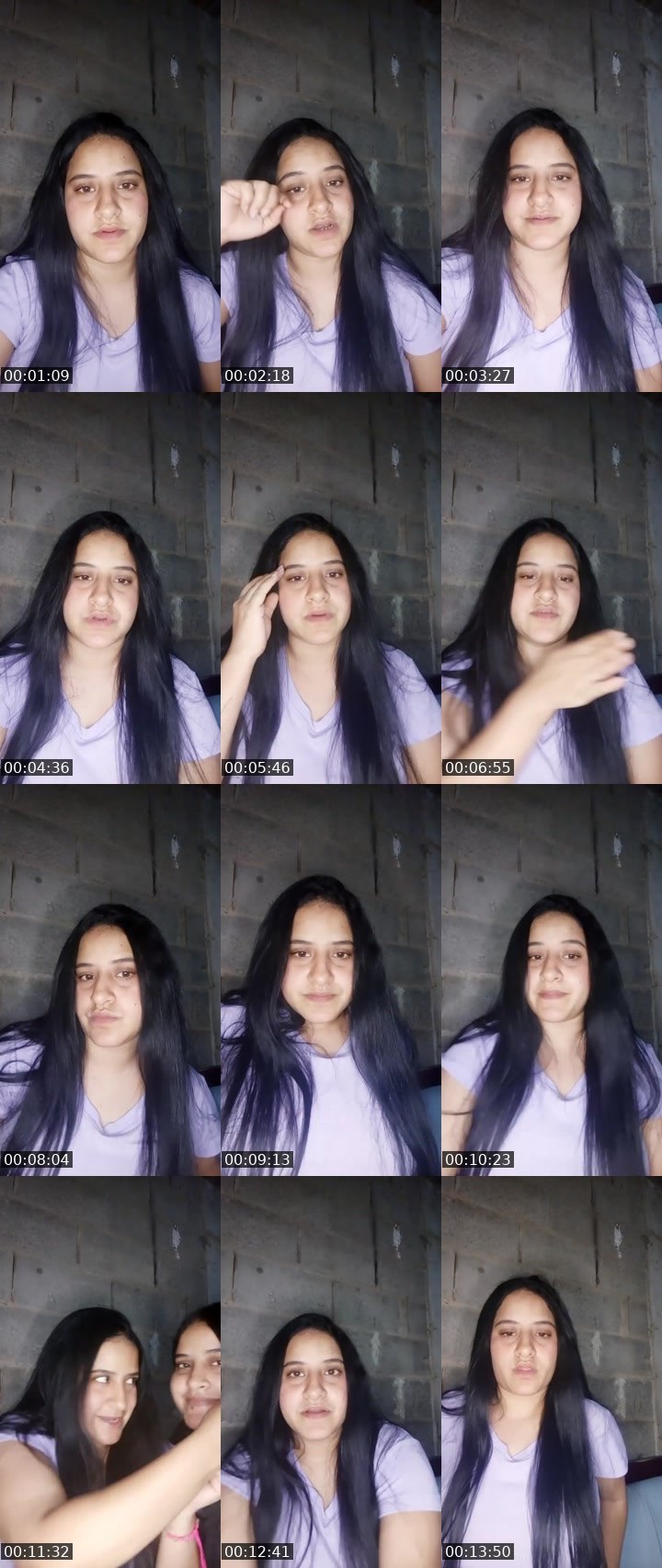 Contact-sheet preview of Dani👸🏻's Liveme recording