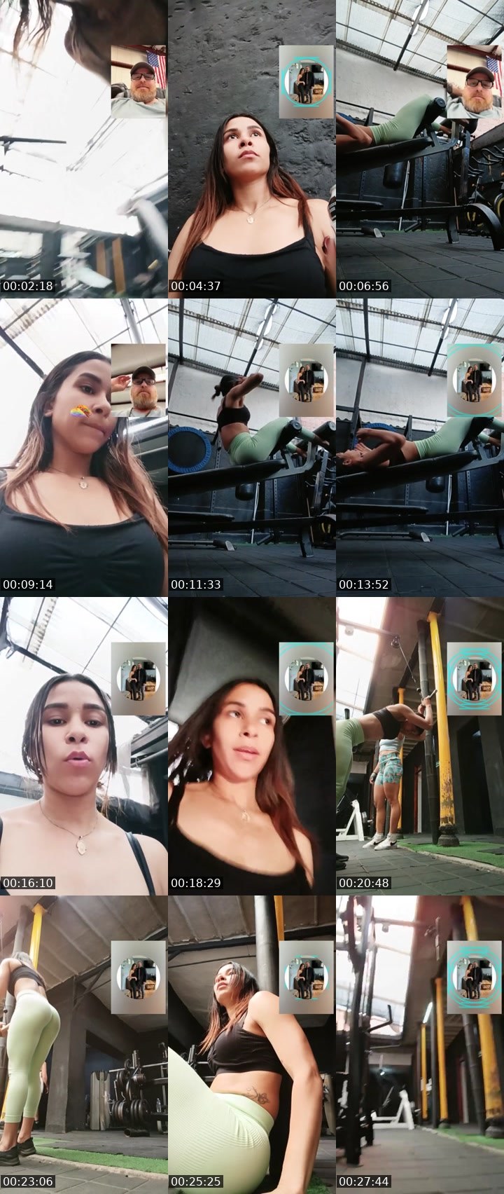 Contact-sheet preview of 🌈🔗PRINCESS's Liveme recording