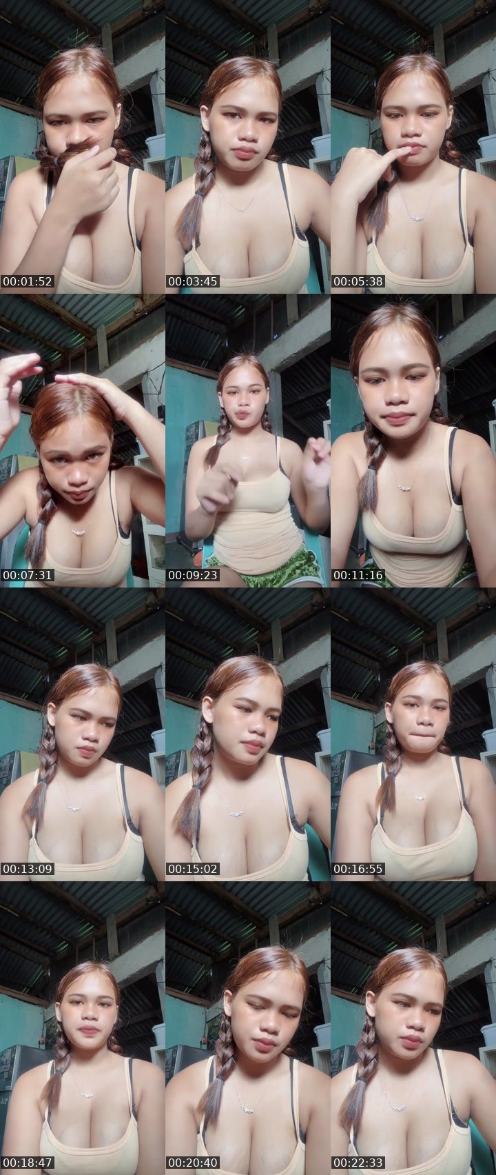 Contact-sheet preview of 👸🏻Jazyra🦸's Liveme recording