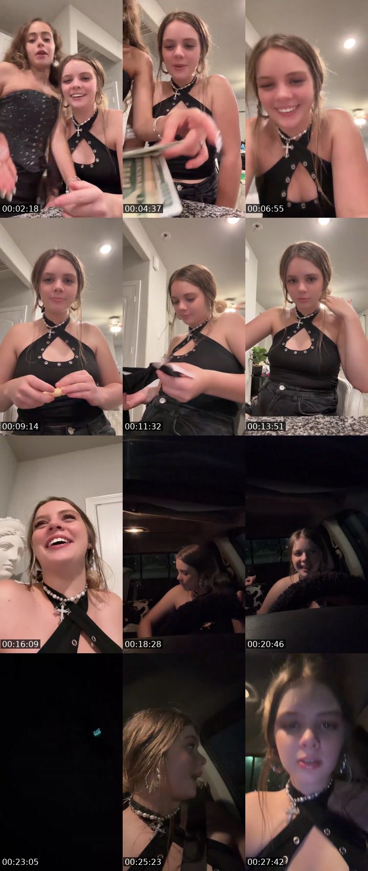 Contact-sheet preview of 🔥QueenDuckMf🔥's Liveme recording