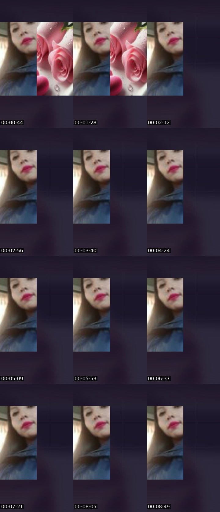 Contact-sheet preview of 🌐 Azul 💙's Liveme recording