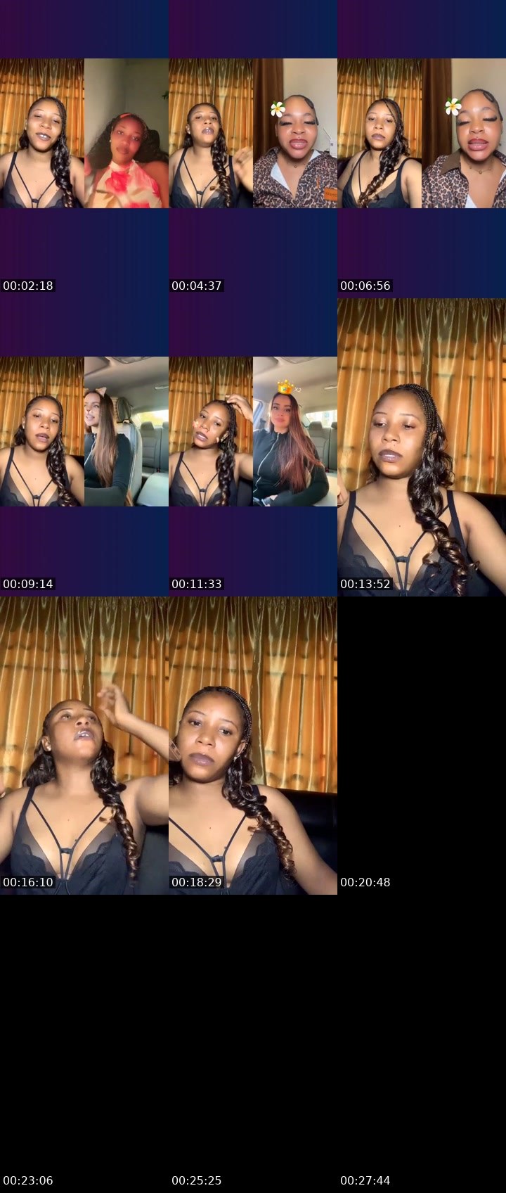Contact-sheet preview of 💸 Chizzy's Liveme recording