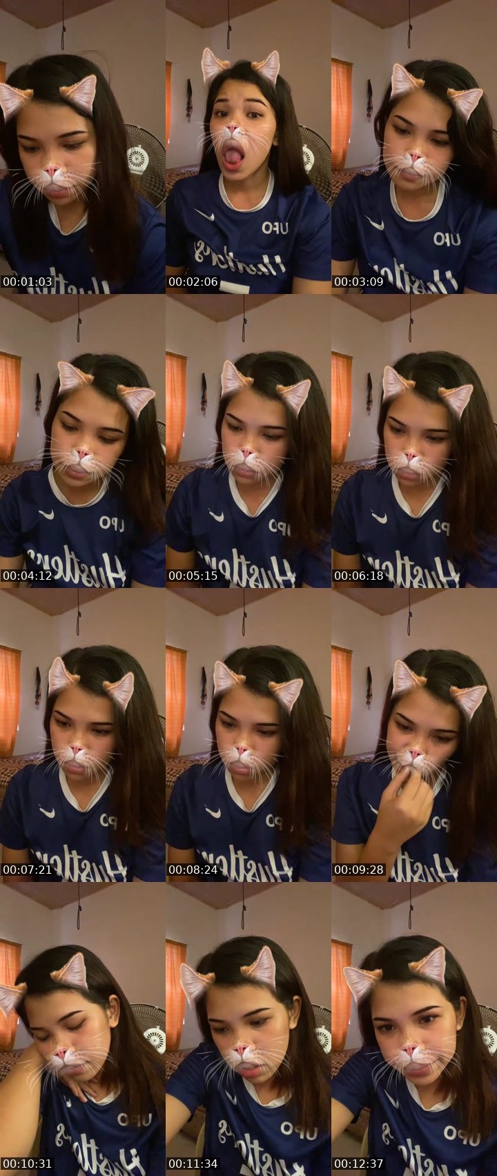 Contact-sheet preview of 👸🏻komiya🌼🐒's Liveme recording