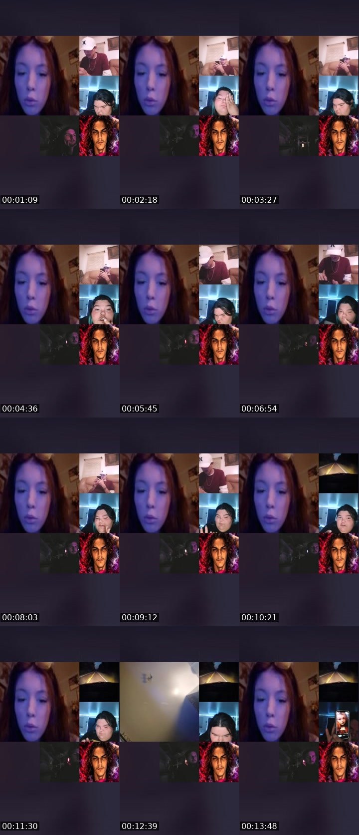 Contact-sheet preview of 420MåMåGhð§†ï's Liveme recording