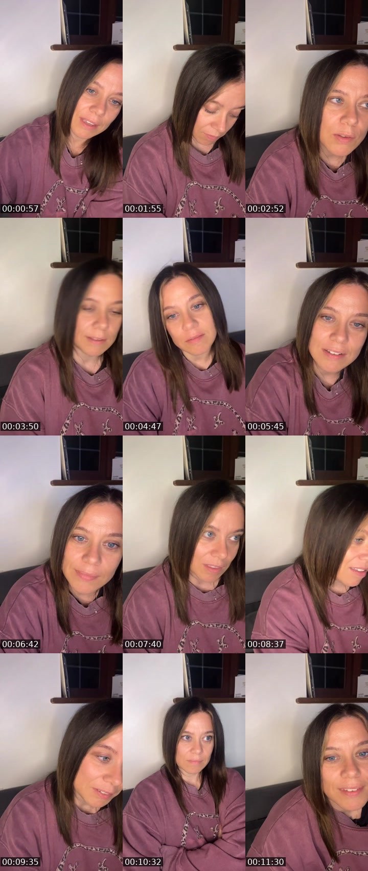 Contact-sheet preview of Ѕarah1985🐘💜UK's Liveme recording