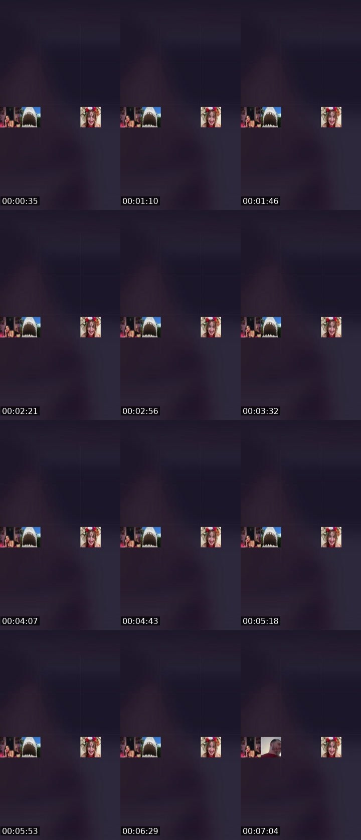 Contact-sheet preview of 𓄂𝐌😈𝐳ão 🔥's Liveme recording