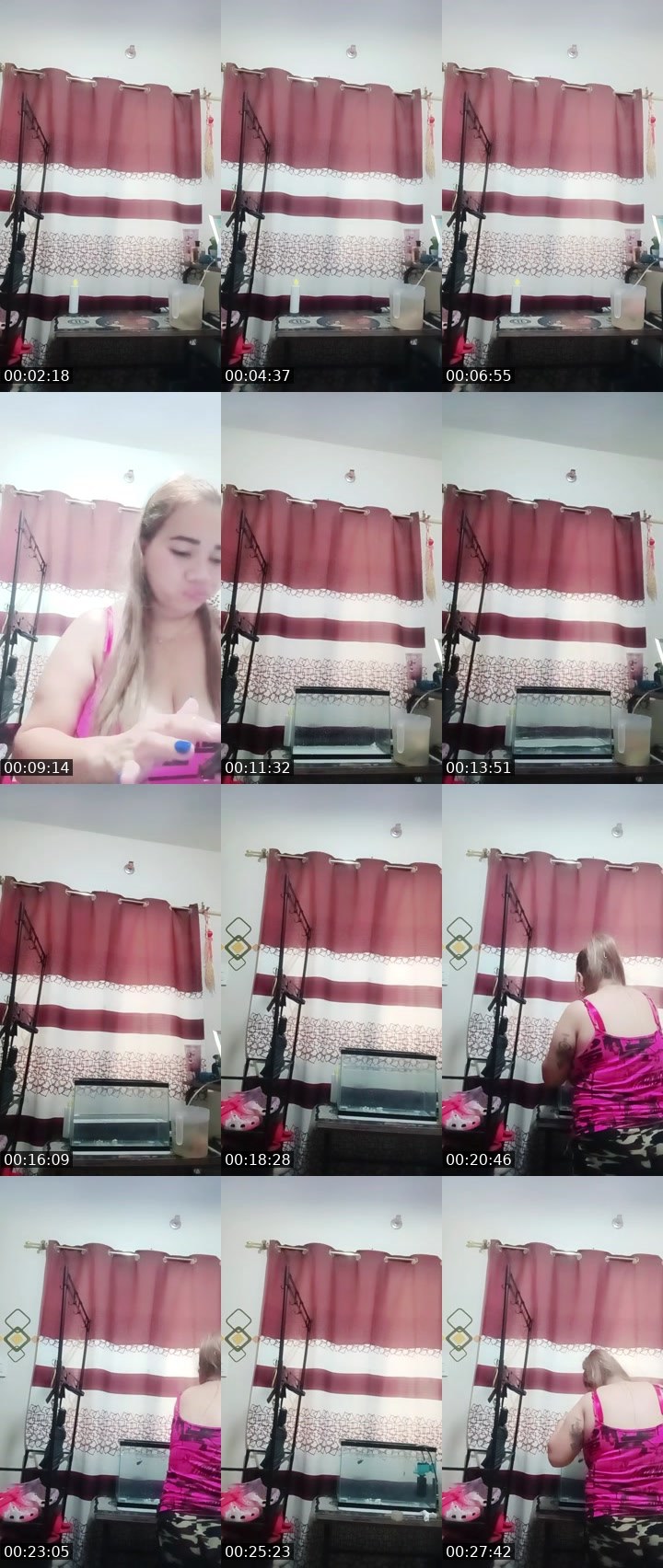 Contact-sheet preview of 👏COCO💞's Liveme recording