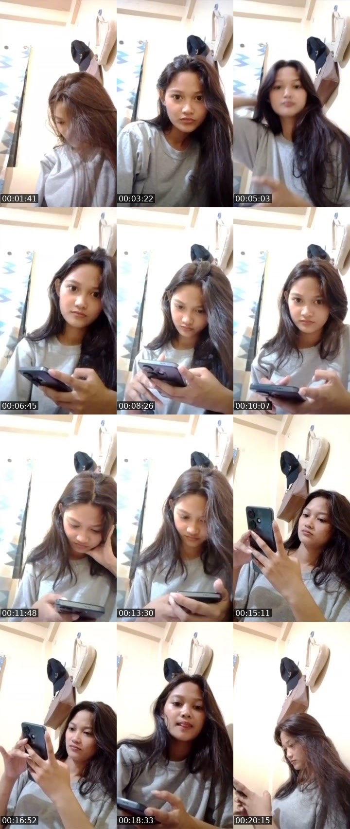 Contact-sheet preview of jelaxx's Liveme recording
