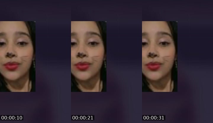 Contact-sheet preview of 💀✨June22.4k🧸's Liveme recording