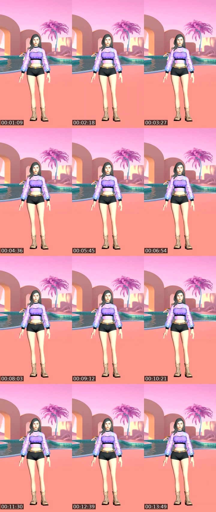 Contact-sheet preview of Ulitement 1's Liveme recording