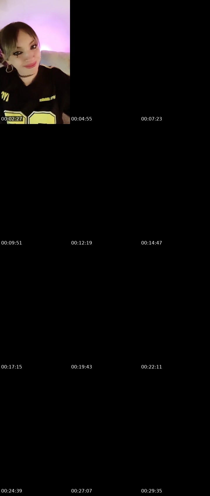 Contact-sheet preview of 13kEVAgenia❤️🌍's Liveme recording