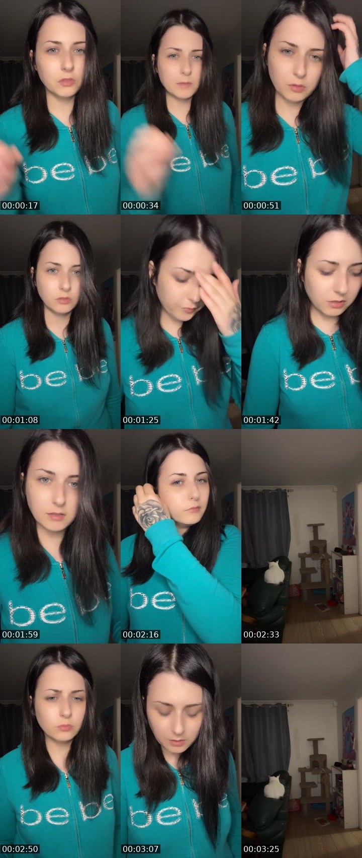 Contact-sheet preview of MelissaDorothy's Liveme recording
