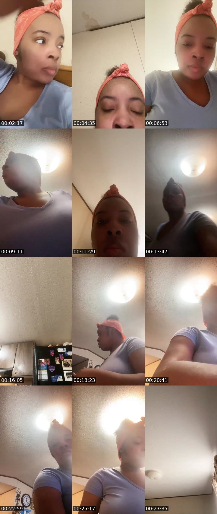 Contact-sheet preview of ✈️Heavėnľy✈️🦍's Liveme recording